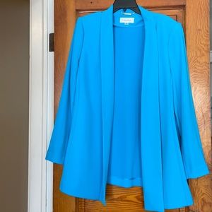 Long line Calvin Klein duster blazer, XL